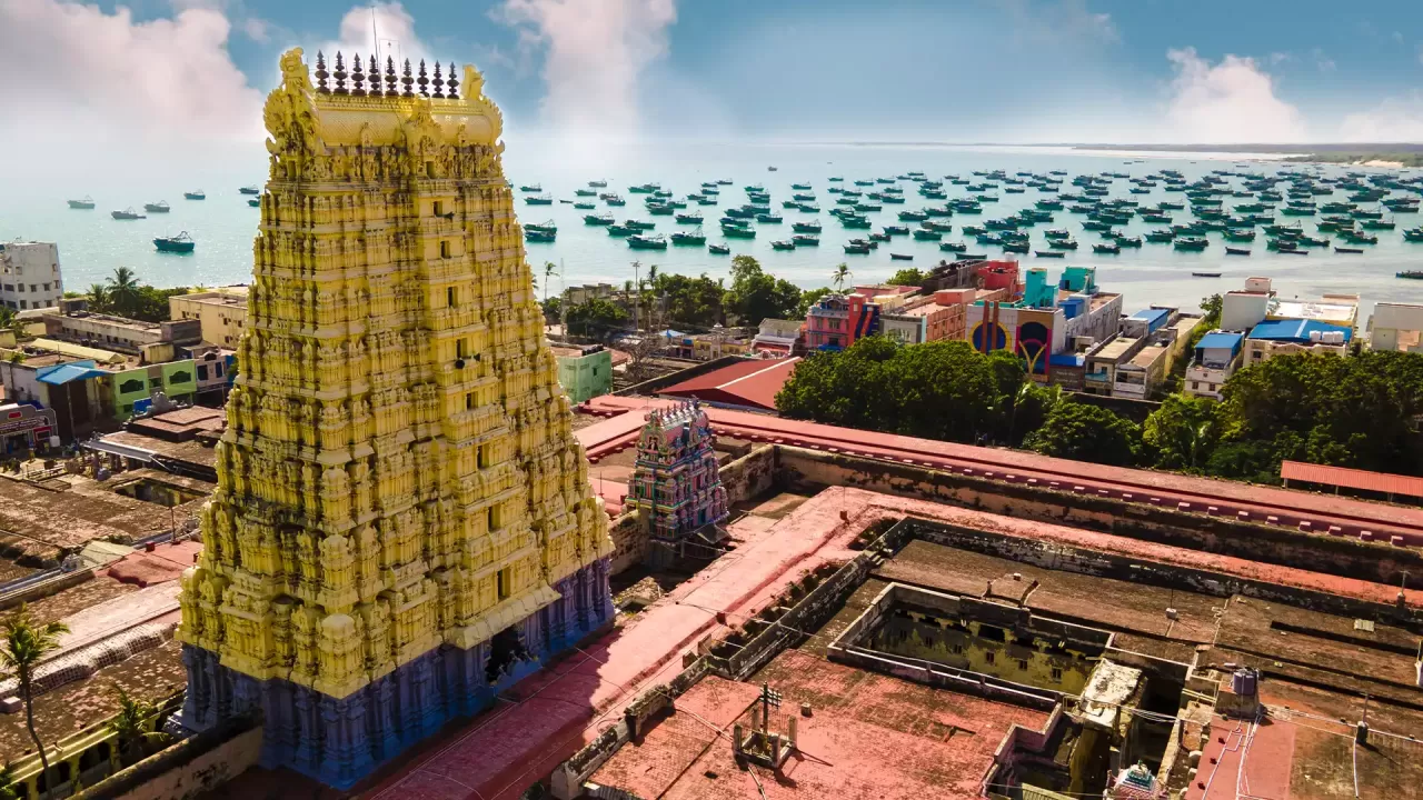 रामेश्वर कन्याकुमारी कोडाईकॅनाॅल पाॅन्डेचरी सहल